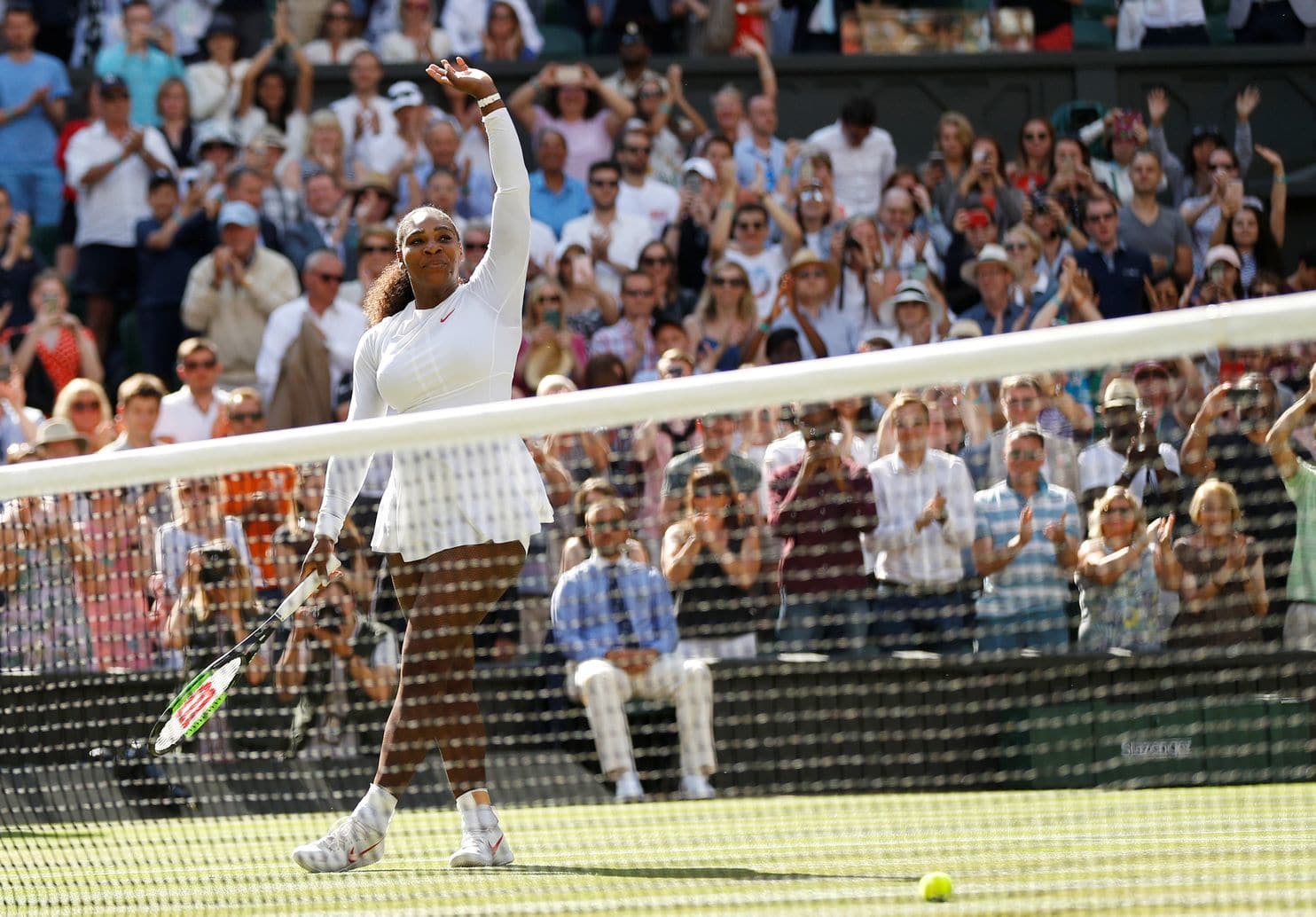 ‘She is not a human; she is just a hero’: Serena Williams reaches Wimbledon semis
